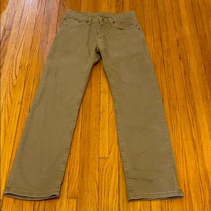 Wrangler Men’s Straight Fit Khaki Jeans 29x30